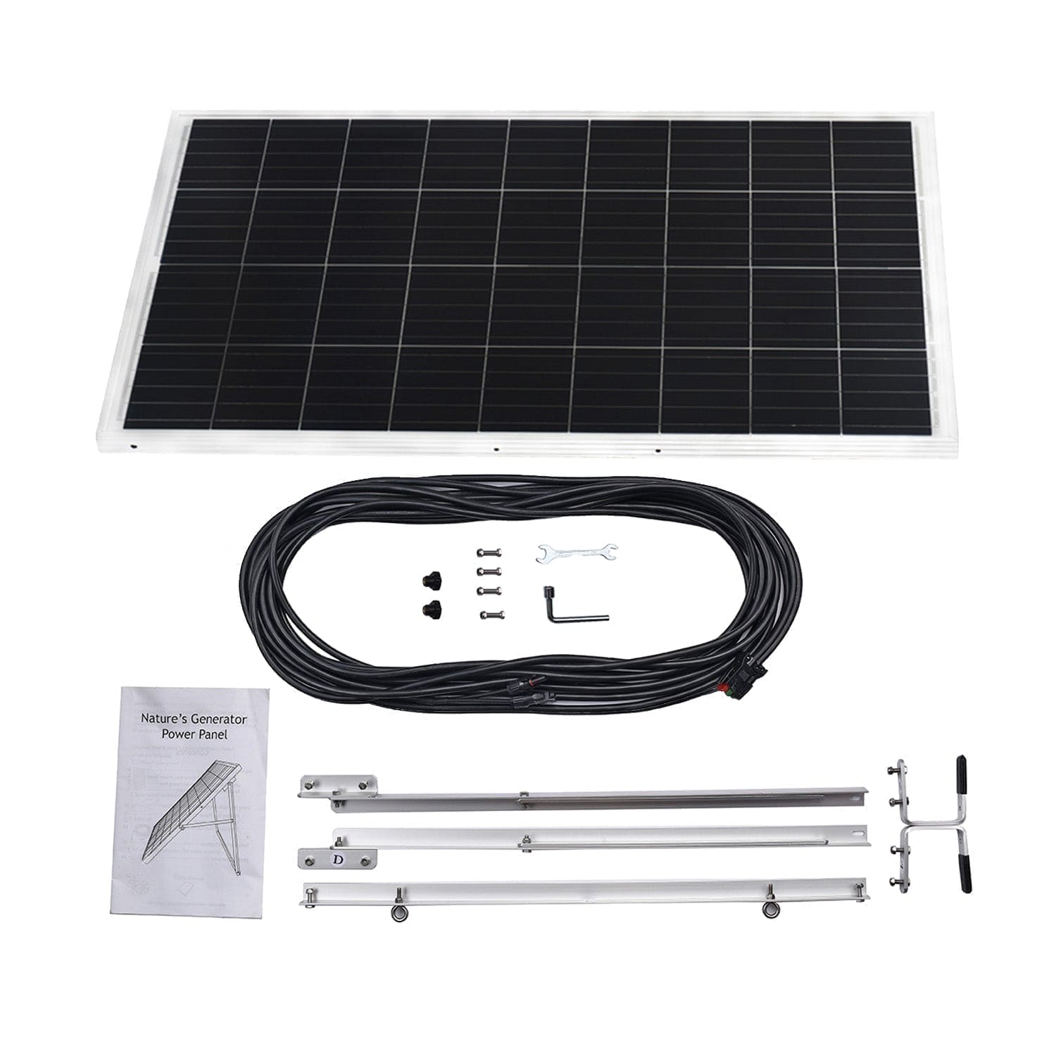 100W Rigid Solar Panels by Nature's Generator
