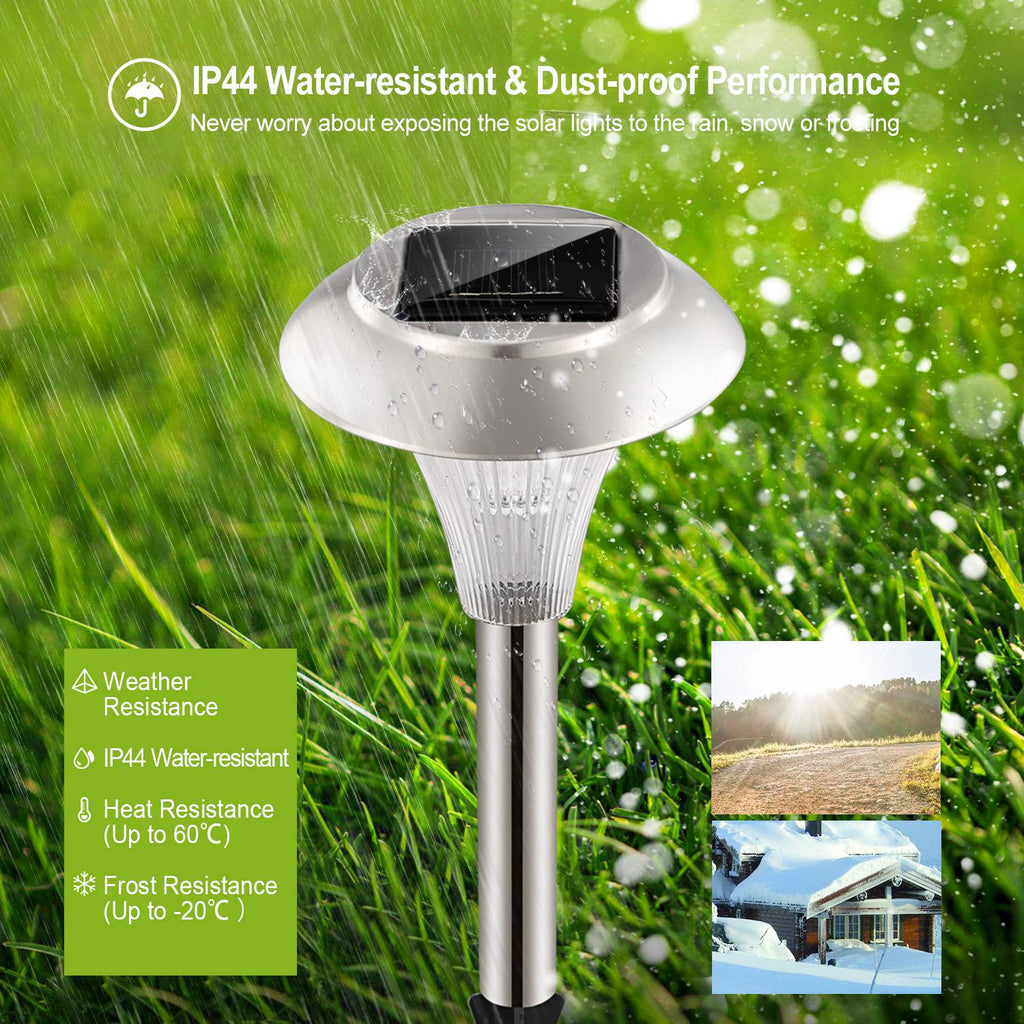GJB Products: 8/12/24 - PK Solar - Powered(3 - 4Lm) 7 Color Changing Garden LED Lights - GJB PRODUCTS