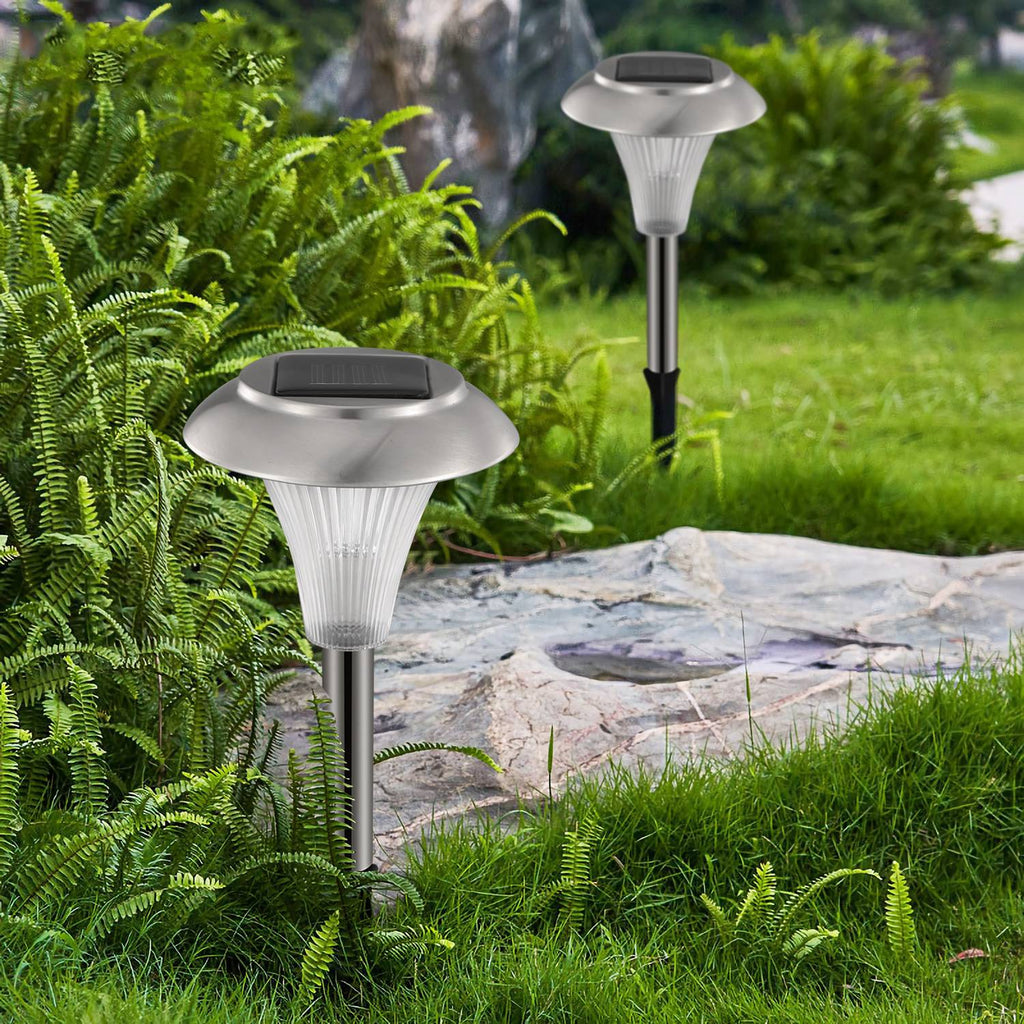 GJB Products: 8/12/24 - PK Solar - Powered(3 - 4Lm) 7 Color Changing Garden LED Lights - GJB PRODUCTS