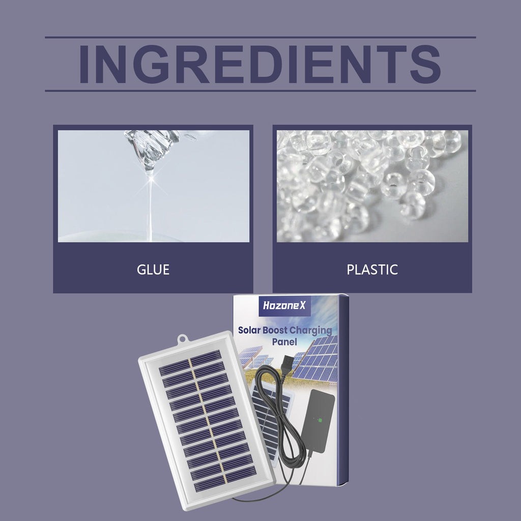 HozoneX: Solar Boost Polycrystalline Charging Panel - GJB PRODUCTS