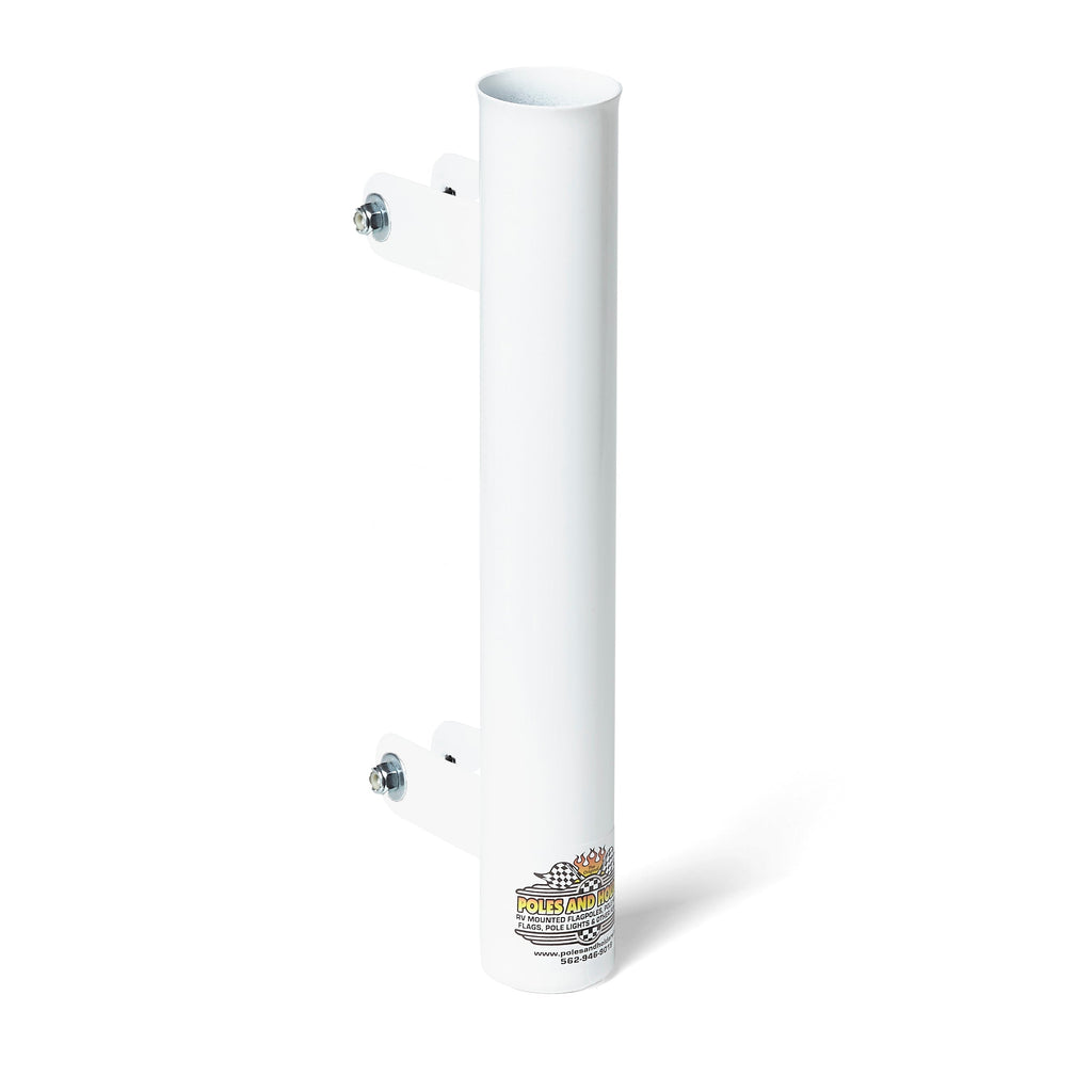 RV Flagpole Kit – 16’/22’/26’ Telescoping Pole + Ladder Mount•Poles and Holders•Plus Free 3’x5’ Certified USA Nylon Made Flag🇺🇸 - GJB PRODUCTS