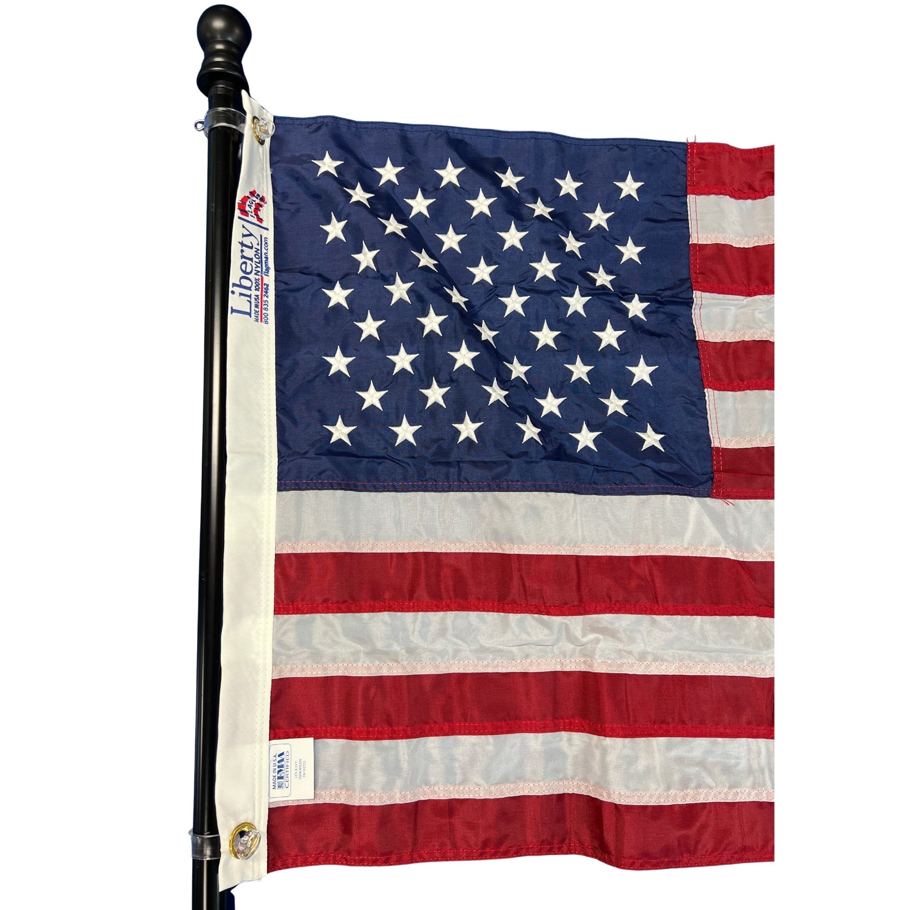 Tangle Free Aluminum Flagpole for Outdoor Display - GJB PRODUCTS
